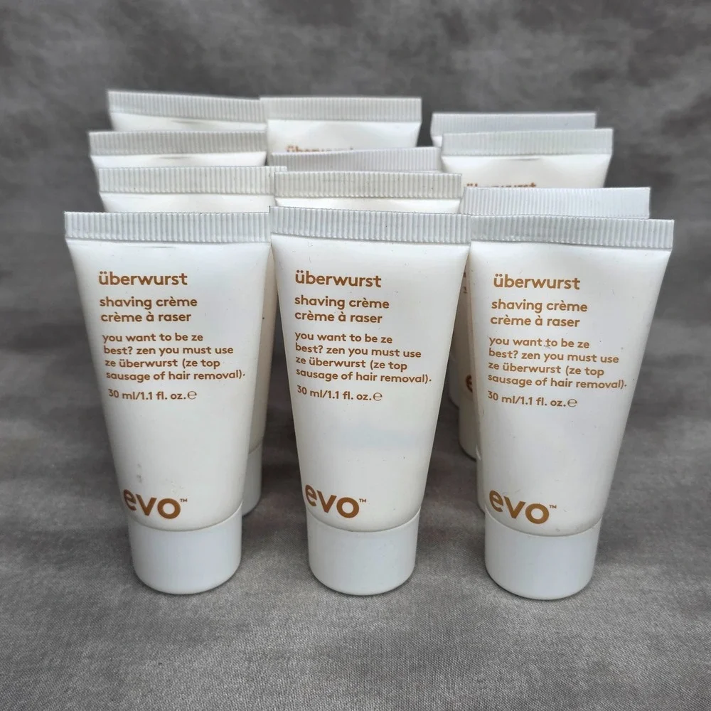 (X12) Evo Uberwurst Shaving Creme 1.1 fl oz Travel Size Sealed